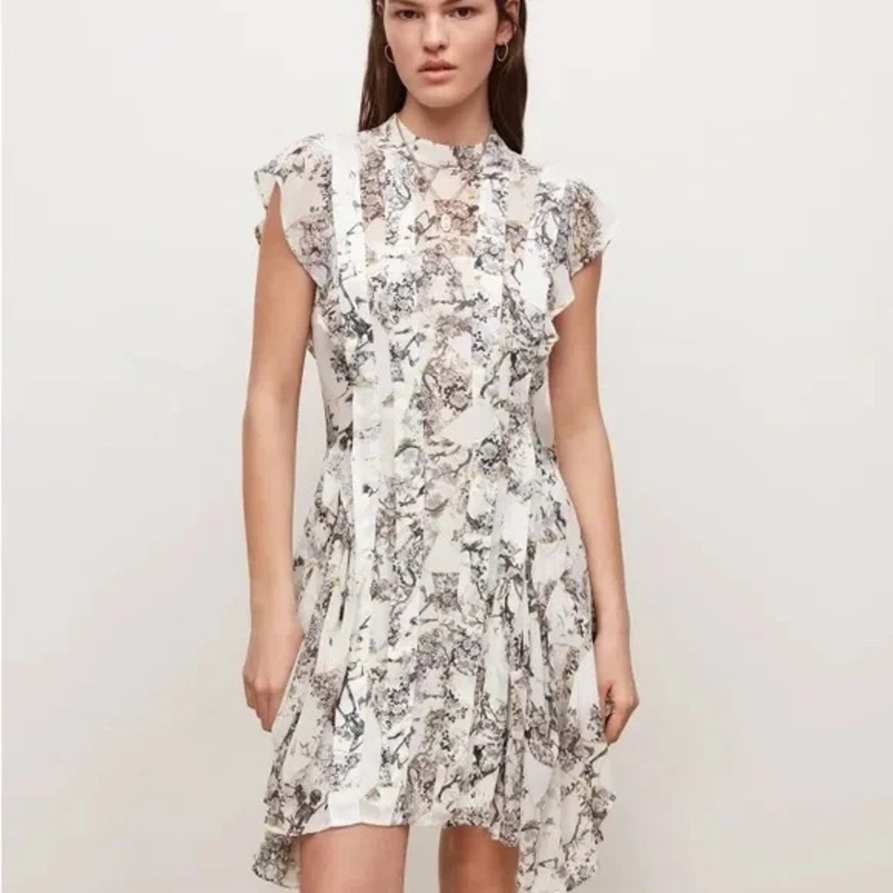 ALLSAINTS Fleur Buruberu Dress